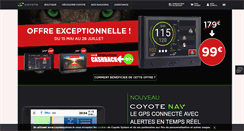 Desktop Screenshot of coyotesystems.lu