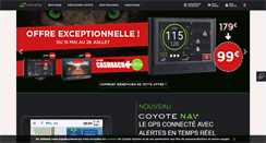 Desktop Screenshot of coyotesystems.be